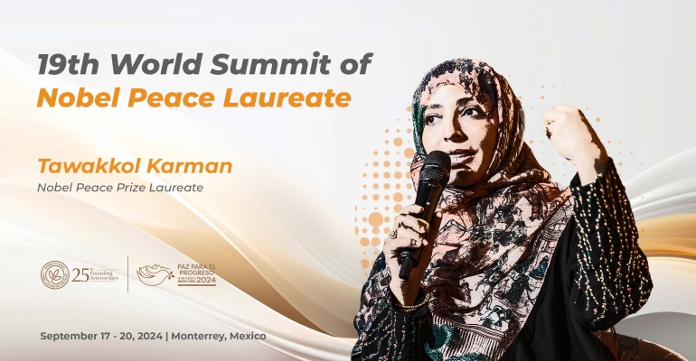 Karman to participate in the 19th Global Summit of Nobel Laureates in Mexico